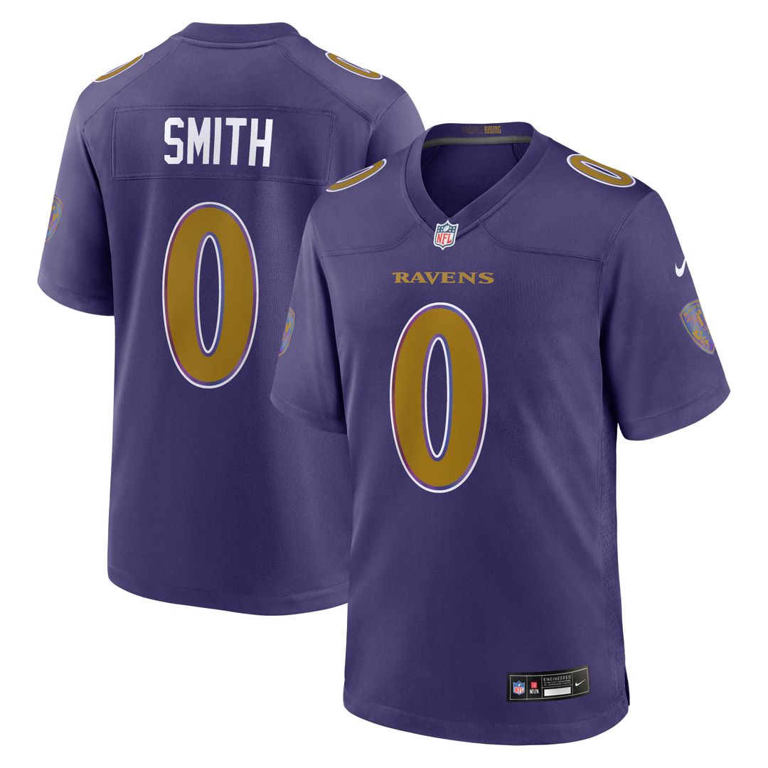Roquan Smith Baltimore Ravens Nike Alternate Game Jersey - Black