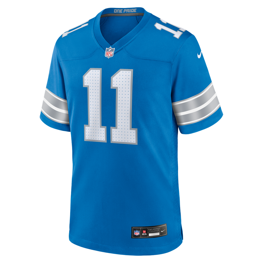 Damone Clark Detroit Lions Nike Team Game Jersey -  Blue