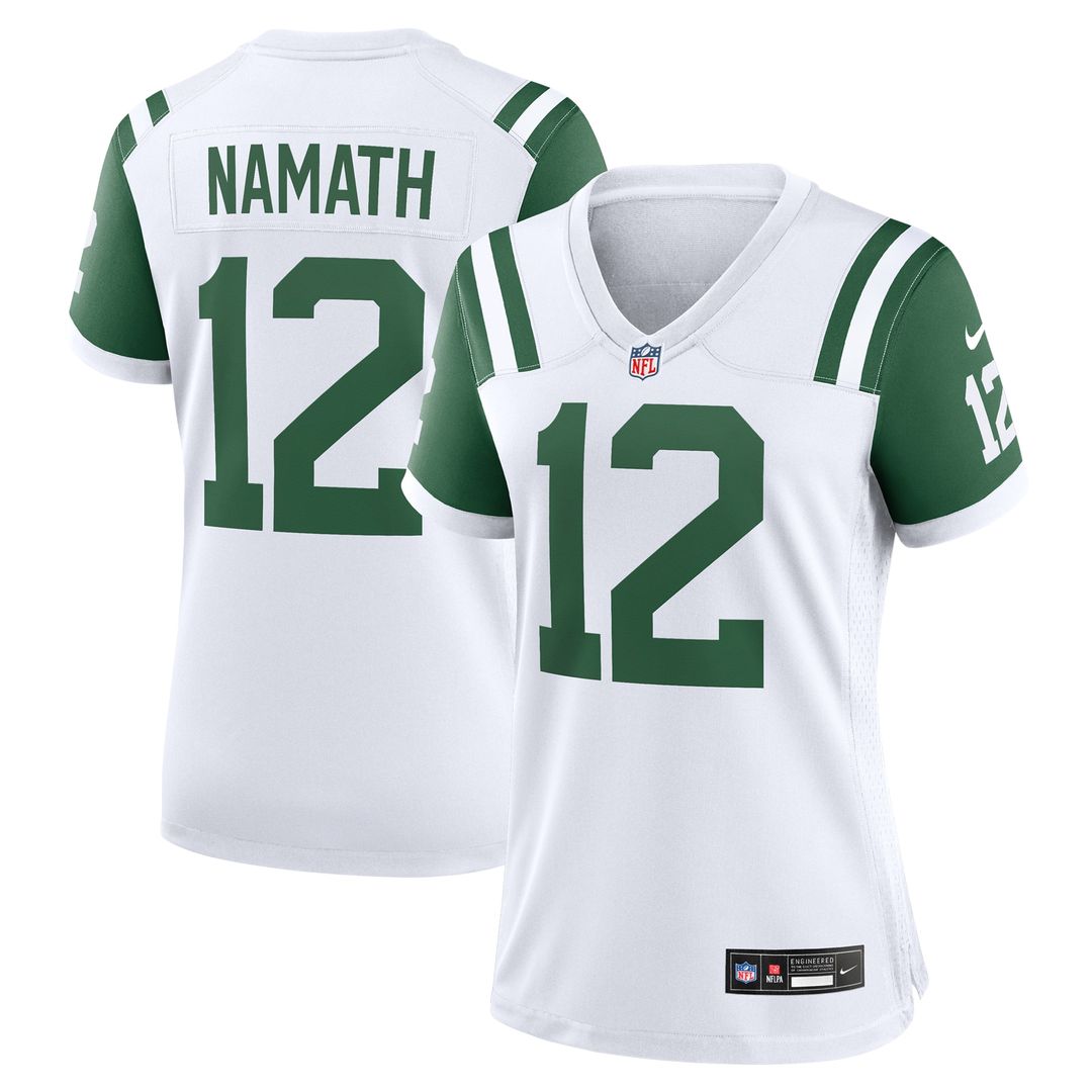 Joe Namath New York Jets Nike Women's Retired Player Alternate Game Jersey - Legacy Black