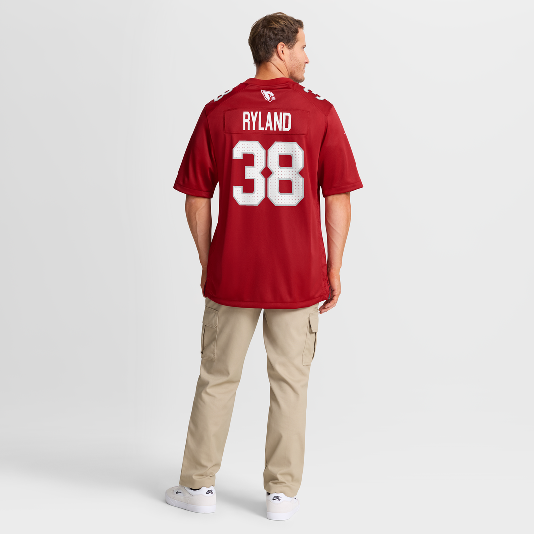 Chad Ryland Arizona Cardinals Nike Team Game Jersey -  Cardinal