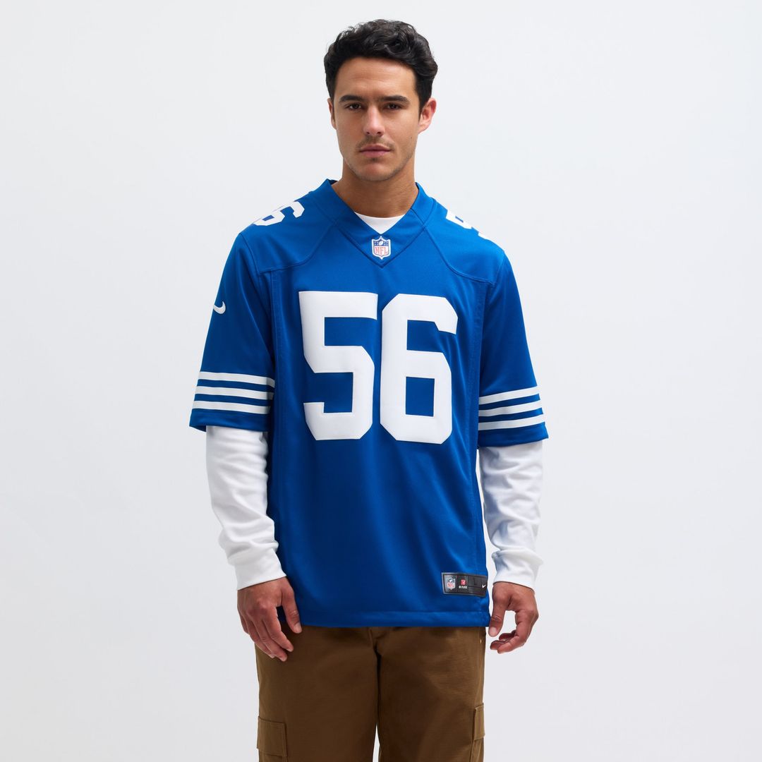 Men's Nike Quenton Nelson Royal Indianapolis Colts Alternate Vapor Limited Jersey