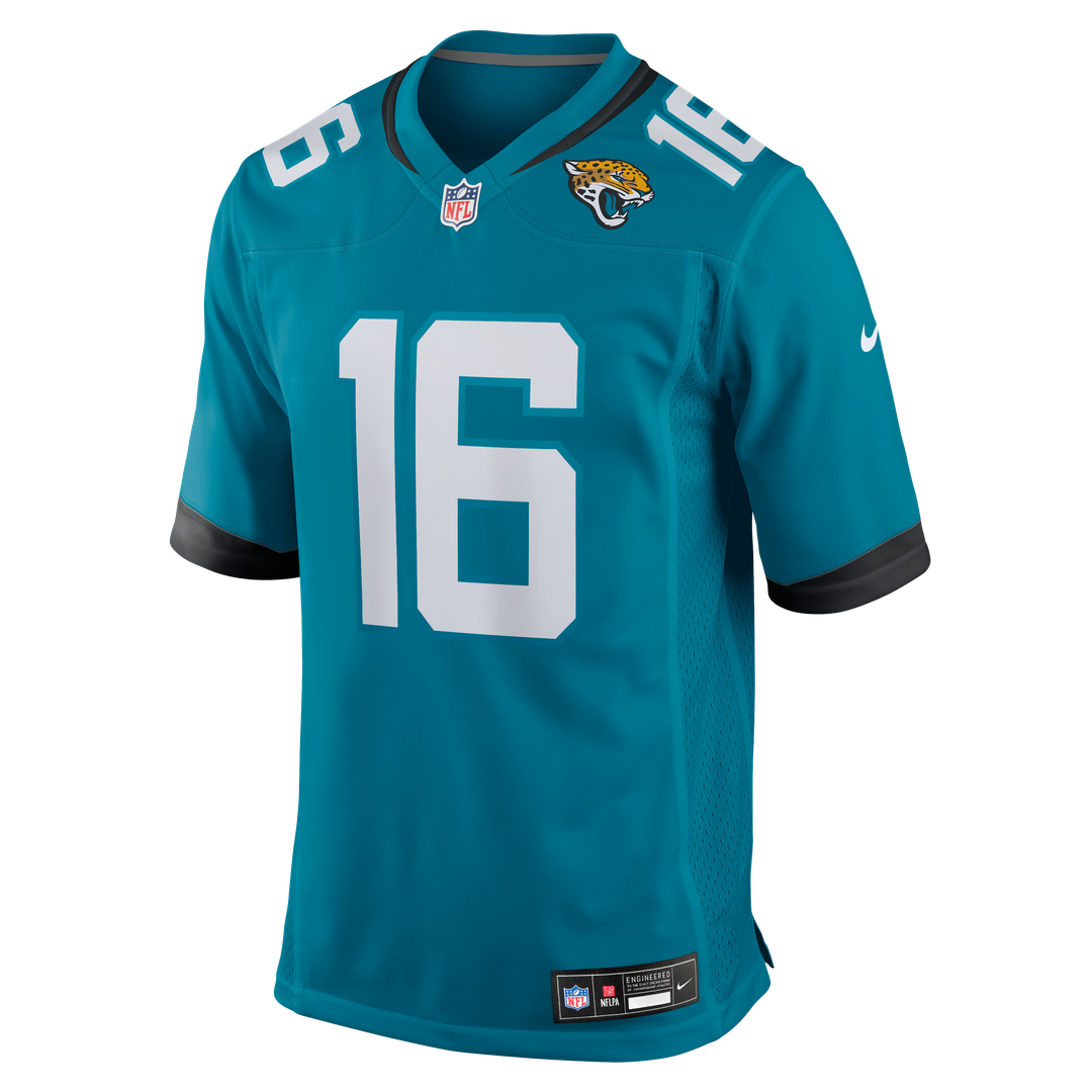 Trevor Lawrence Jacksonville Jaguars Nike Home Game Jersey - Teal