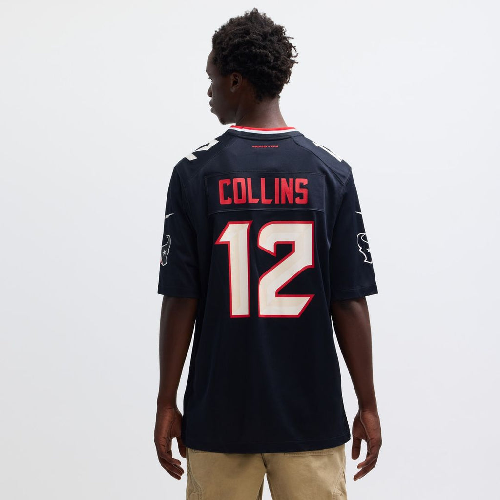 Nico Collins Houston Texans Nike Game Jersey - Navy