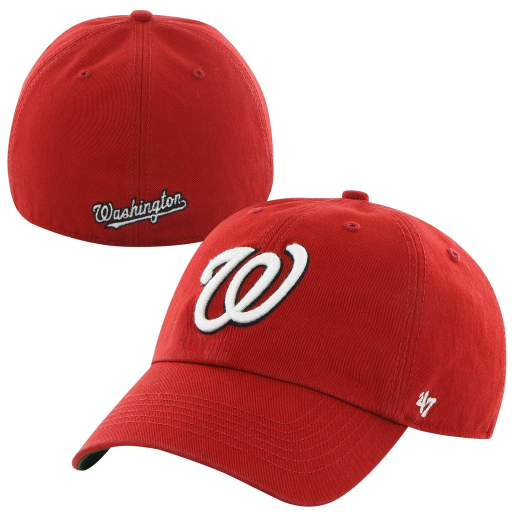 47 Washington Nationals Red Home Franchise Fitted Dad Hat Official Team Hat Sports Fan Cap Official NFL Team Hat Football Fan Cap