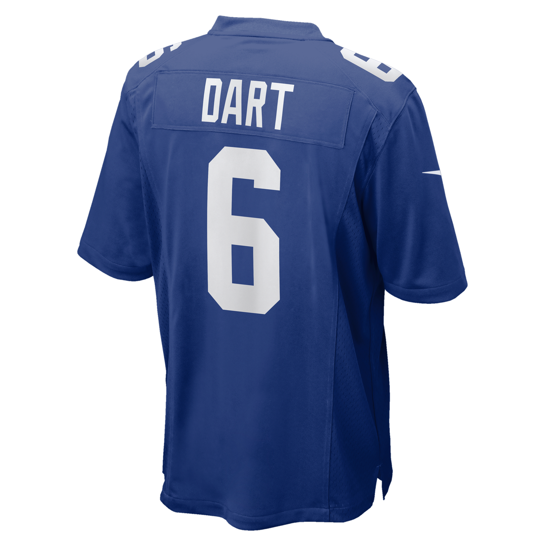 Jaxson Dart New York Giants Nike Alternate Century Red Game Jersey - Red