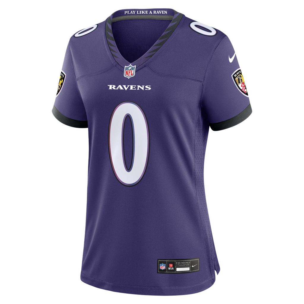 Roquan Smith Baltimore Ravens Nike Women's Alternate Game Jersey - Black