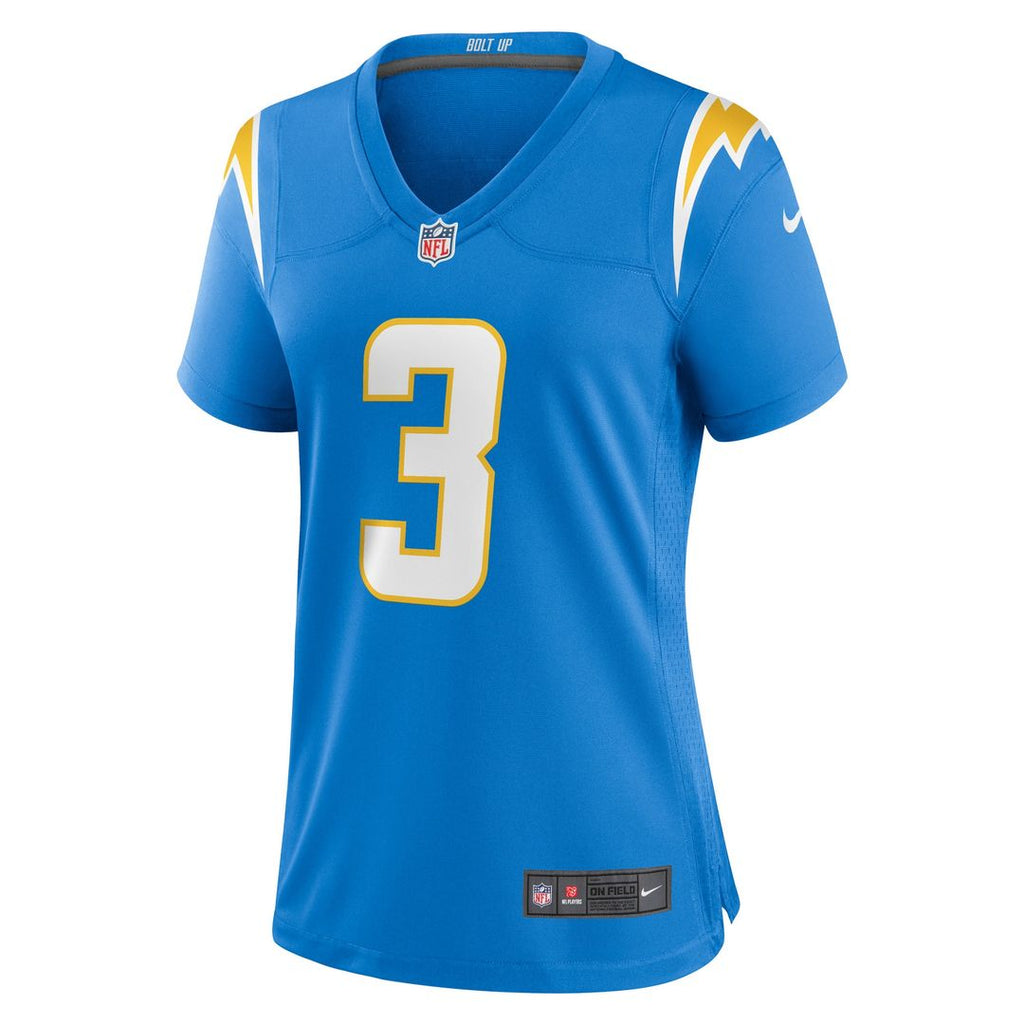 Derwin James Jr. Los Angeles Chargers Nike Women's Alternate Charger Power Game Jersey - Gold
