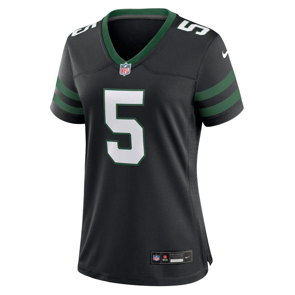 Garrett Wilson New York Jets Nike Women's Game Jersey - Legacy Green