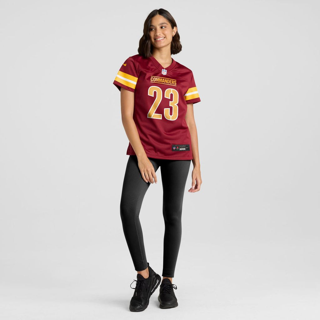 Trey Amos Washington Commanders Nike Women's Team Game Jersey -  Burgundy