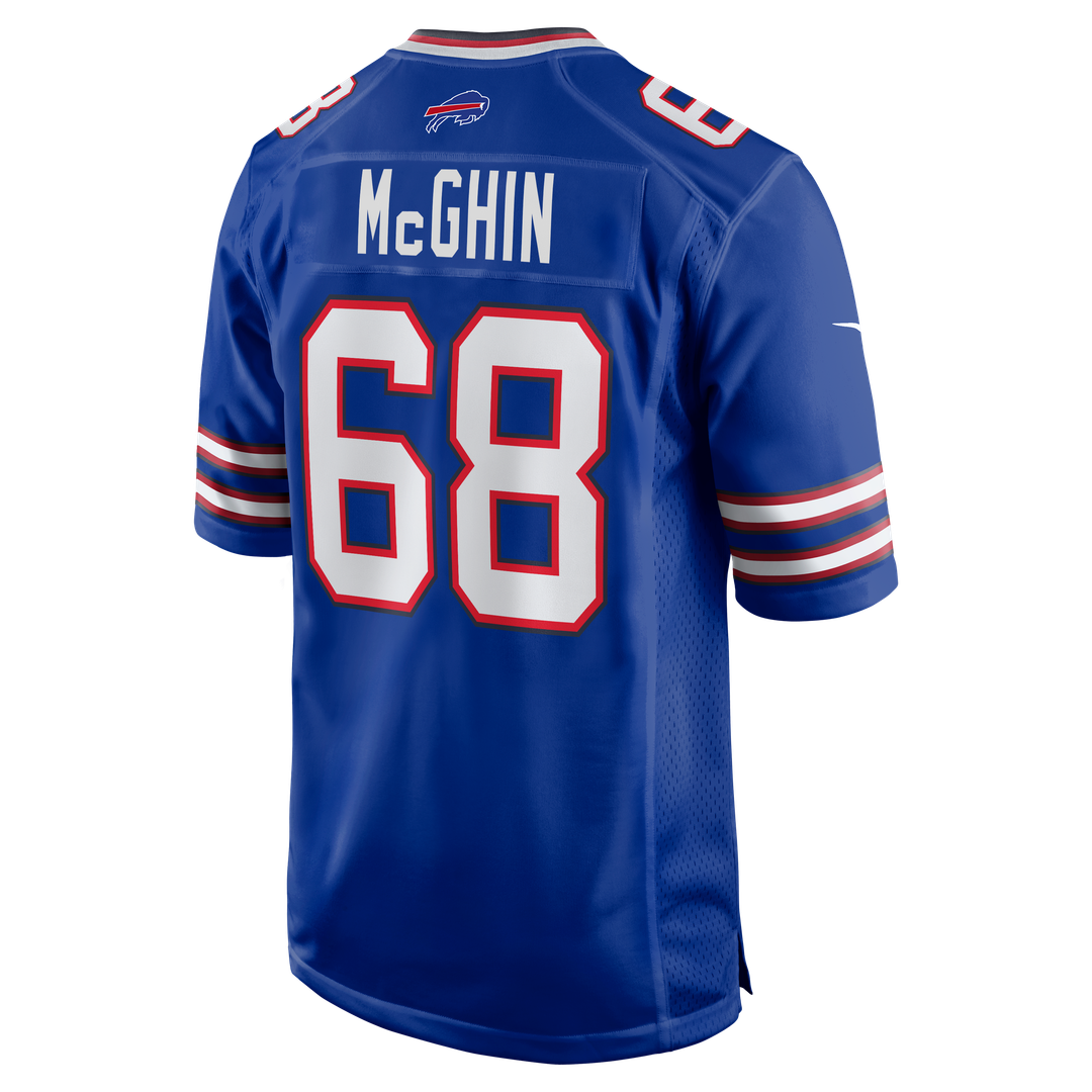 Garrett McGhin Buffalo Bills Nike Team Game Jersey - Royal