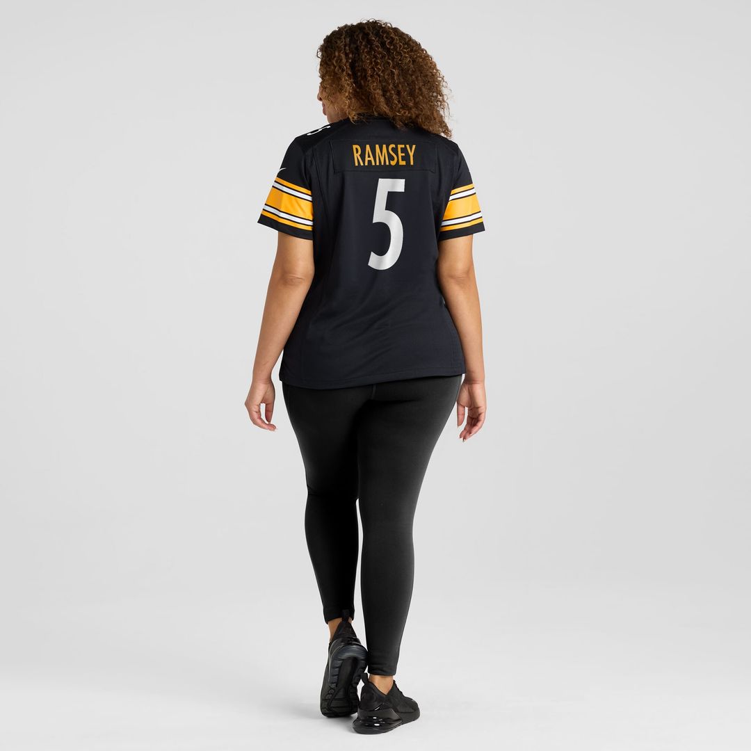 Jalen Ramsey Pittsburgh Steelers Nike Women's Team Game Jersey -  Black