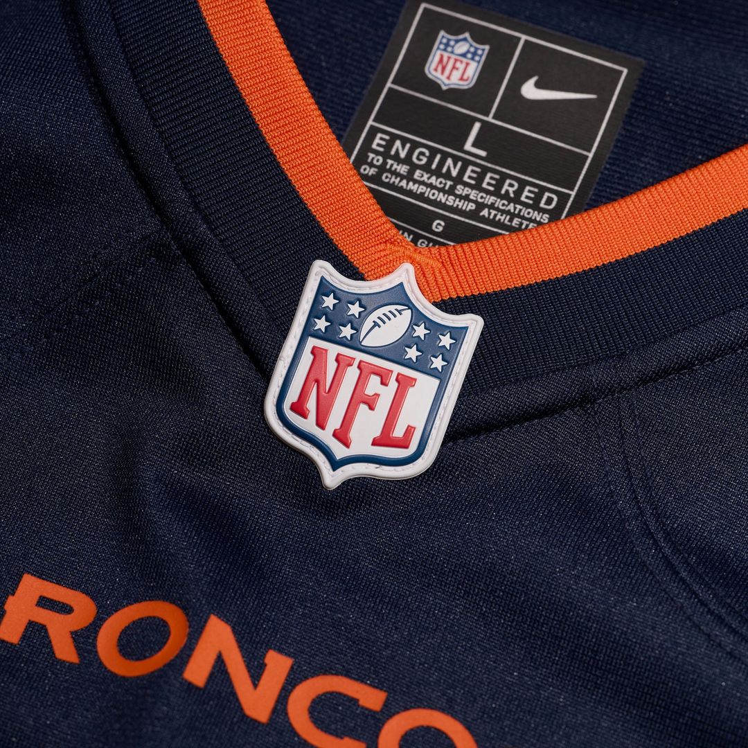 J.K. Dobbins Denver Broncos Nike Alternate Game Jersey -  Navy