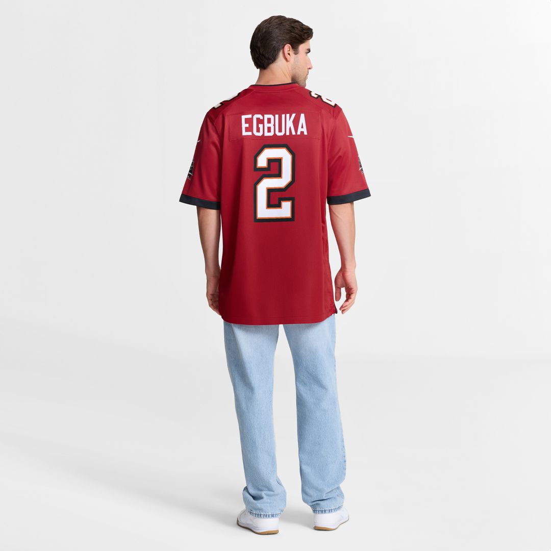 Emeka Egbuka  Tampa Bay Buccaneers Nike  Game Jersey -  White