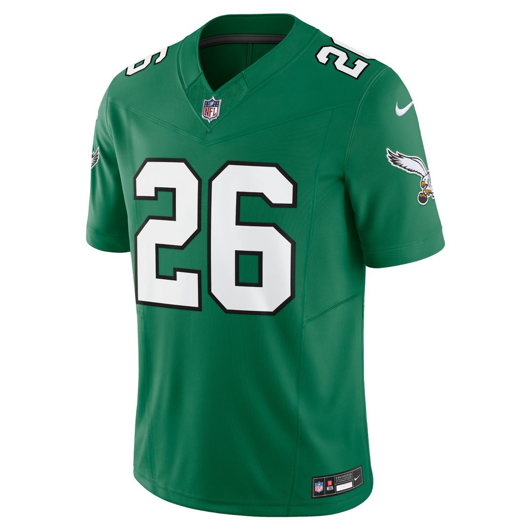 Saquon Barkley Philadelphia Eagles Nike Vapor F.U.S.E. Limited Jersey - Black