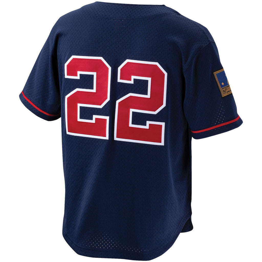Men s Bo Jackson California Angels Mitchell And Ness Cooperstown Collection Authentic Batting Practice Jersey - Navy Official Team Jersey Sports Fan