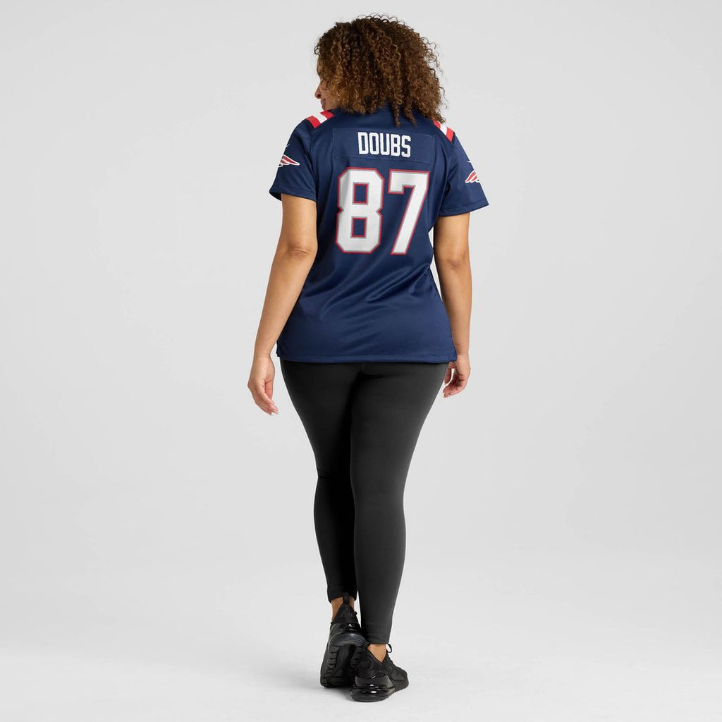 Romeo Doubs New England Patriots Nike Women's Game Jersey - Navy