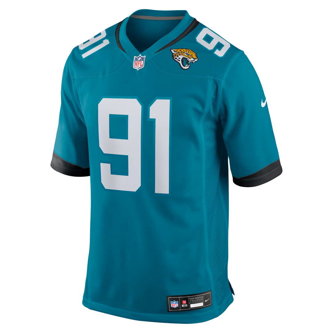Arik Armstead Jacksonville Jaguars Nike Team Game Jersey -  Teal
