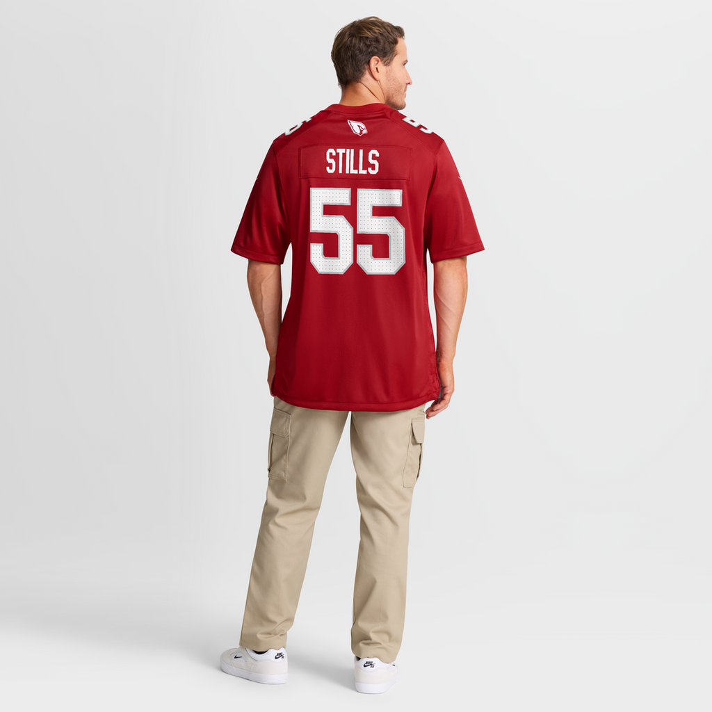 Dante Stills Arizona Cardinals Nike Team Game Jersey -  Cardinal