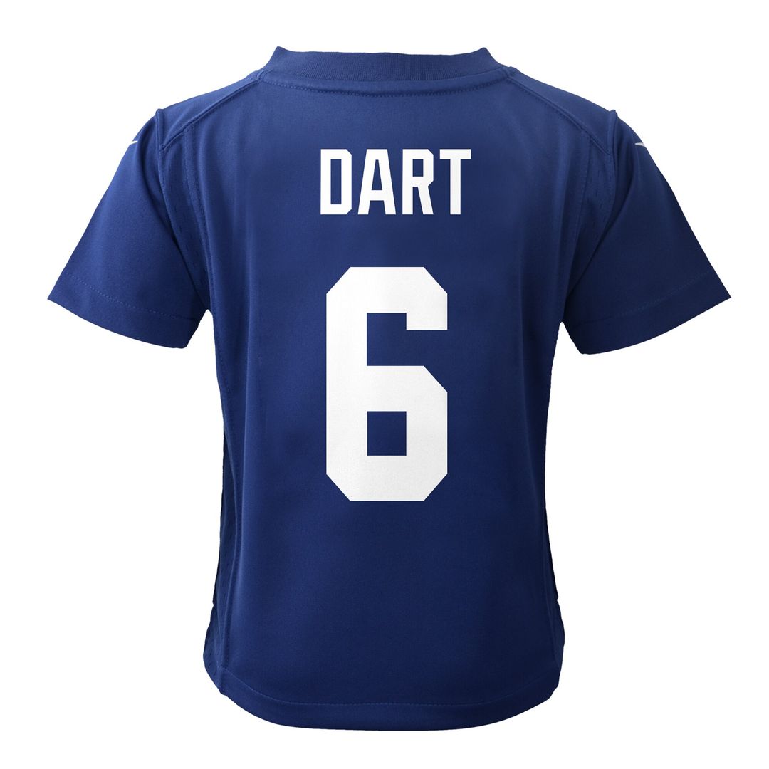 Jaxson Dart New York Giants Nike Infant Team Game Jersey - Royal