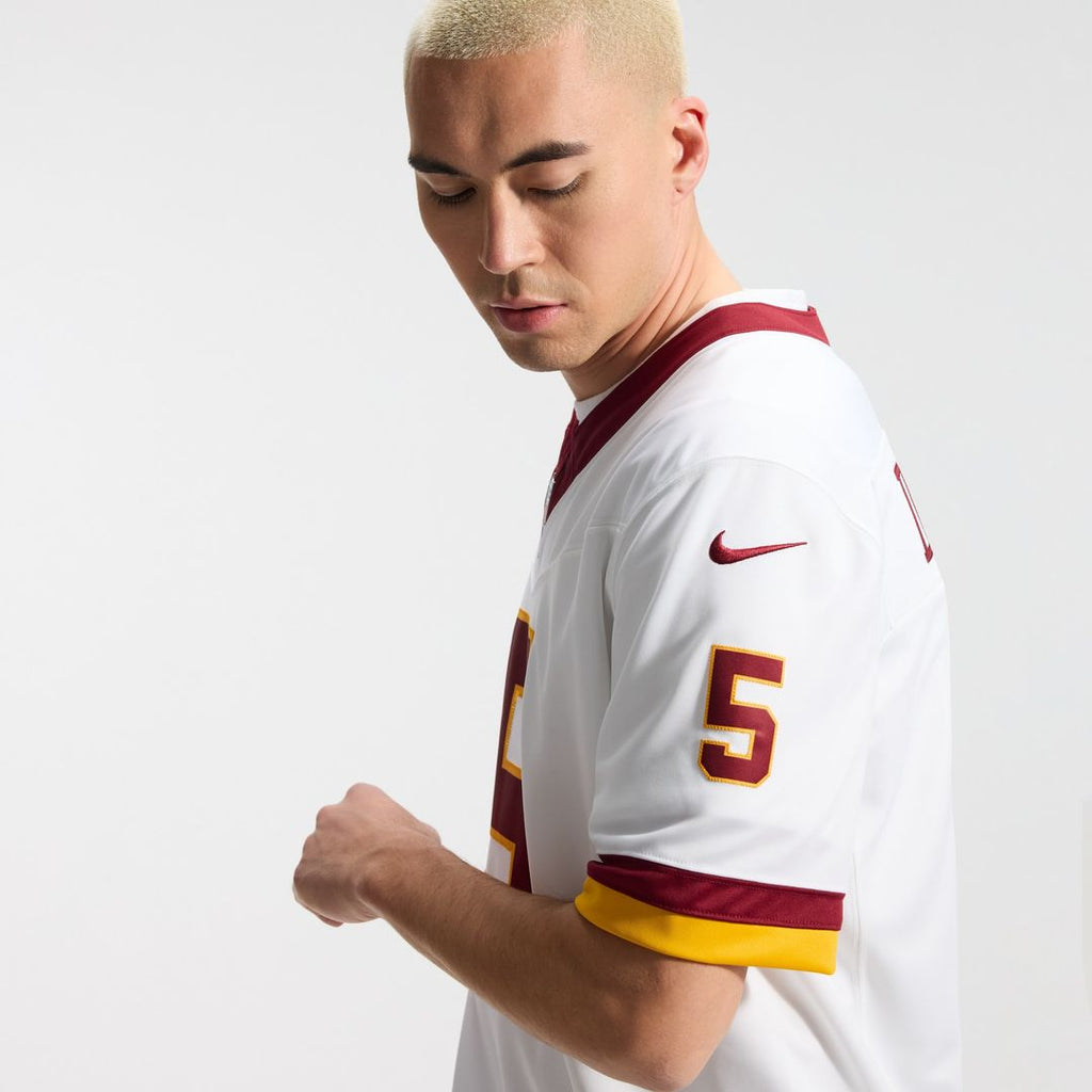 Jayden Daniels Washington Commanders Nike Vapor F.U.S.E. Stitched Limited Jersey - Burgundy