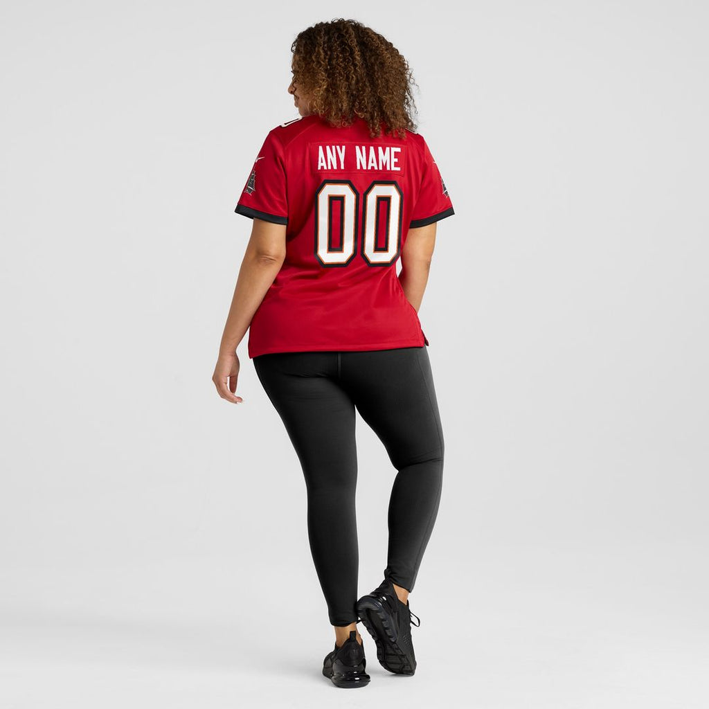 Tampa Bay Buccaneers Nike Women's Alternate Custom Game Jersey - Pewter