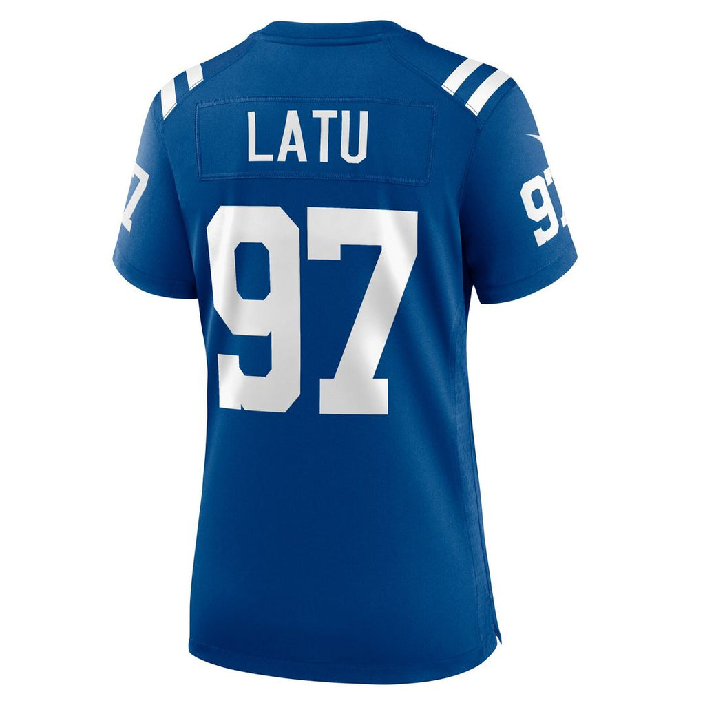 Laiatu Latu Indianapolis Colts Nike Women's Game Jersey -  Royal