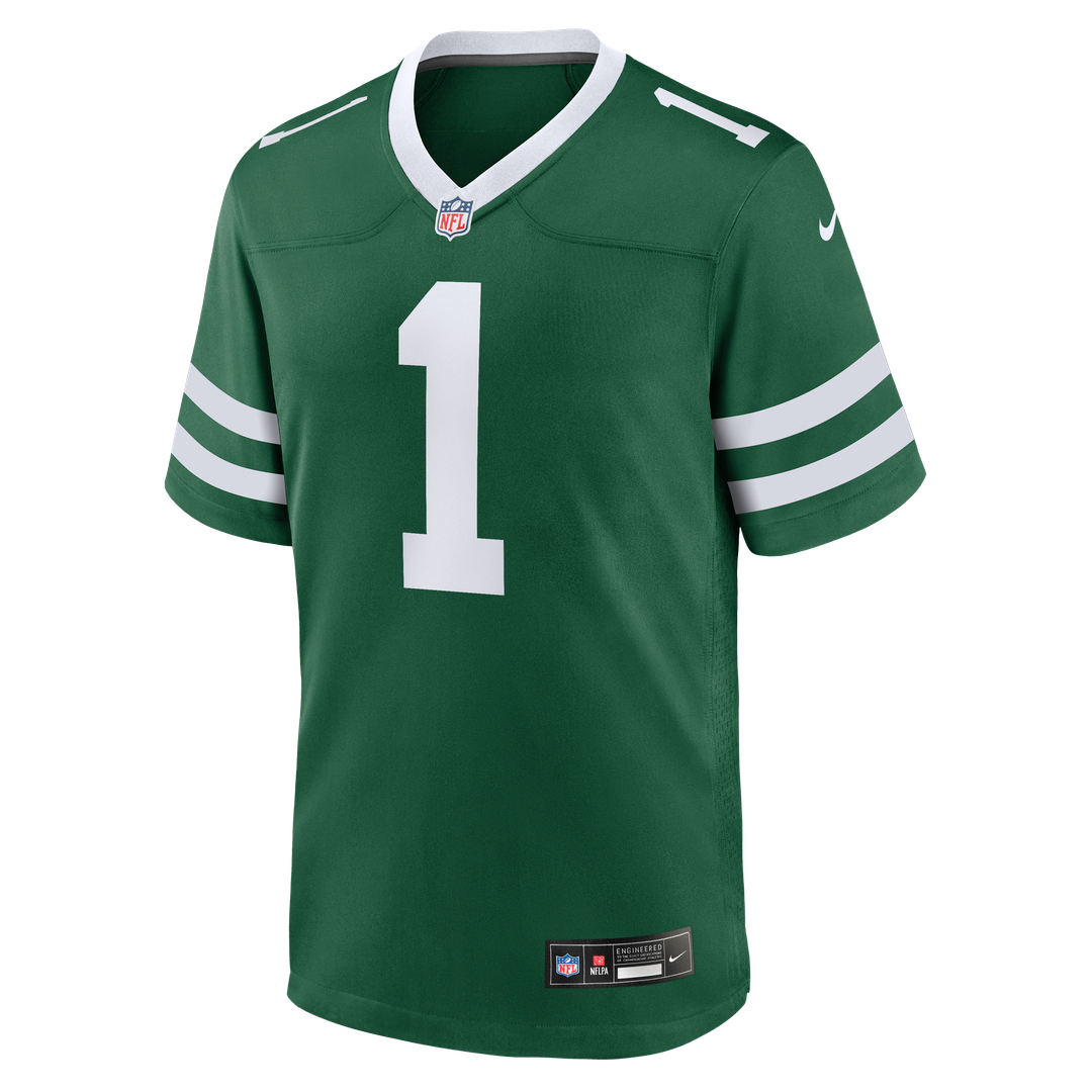David Bailey New York Jets Nike Alternate Game Player Jersey - Legacy Black