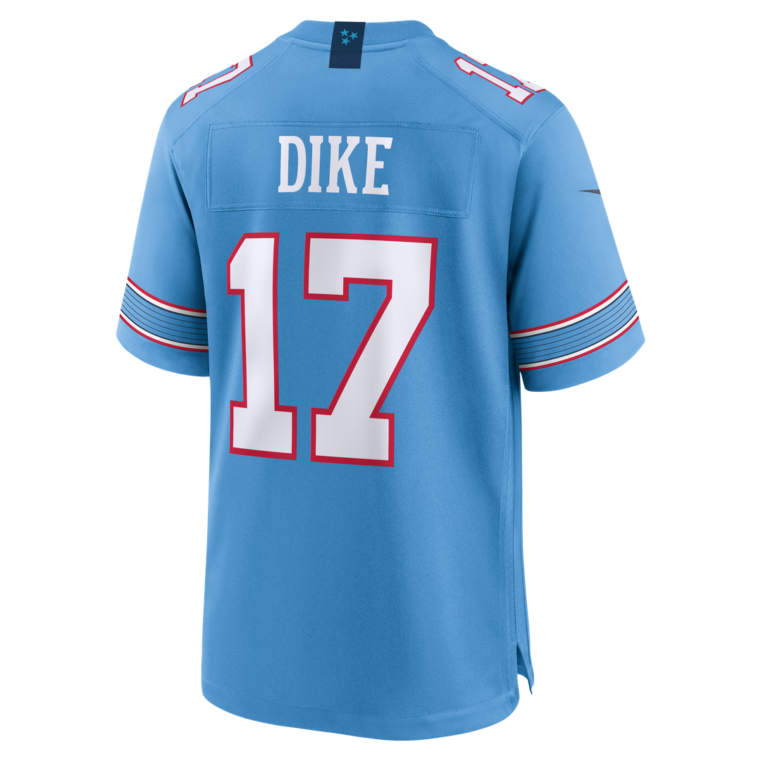 Chimere Dike Tennessee Titans Nike Team Game Jersey -  Light Blue