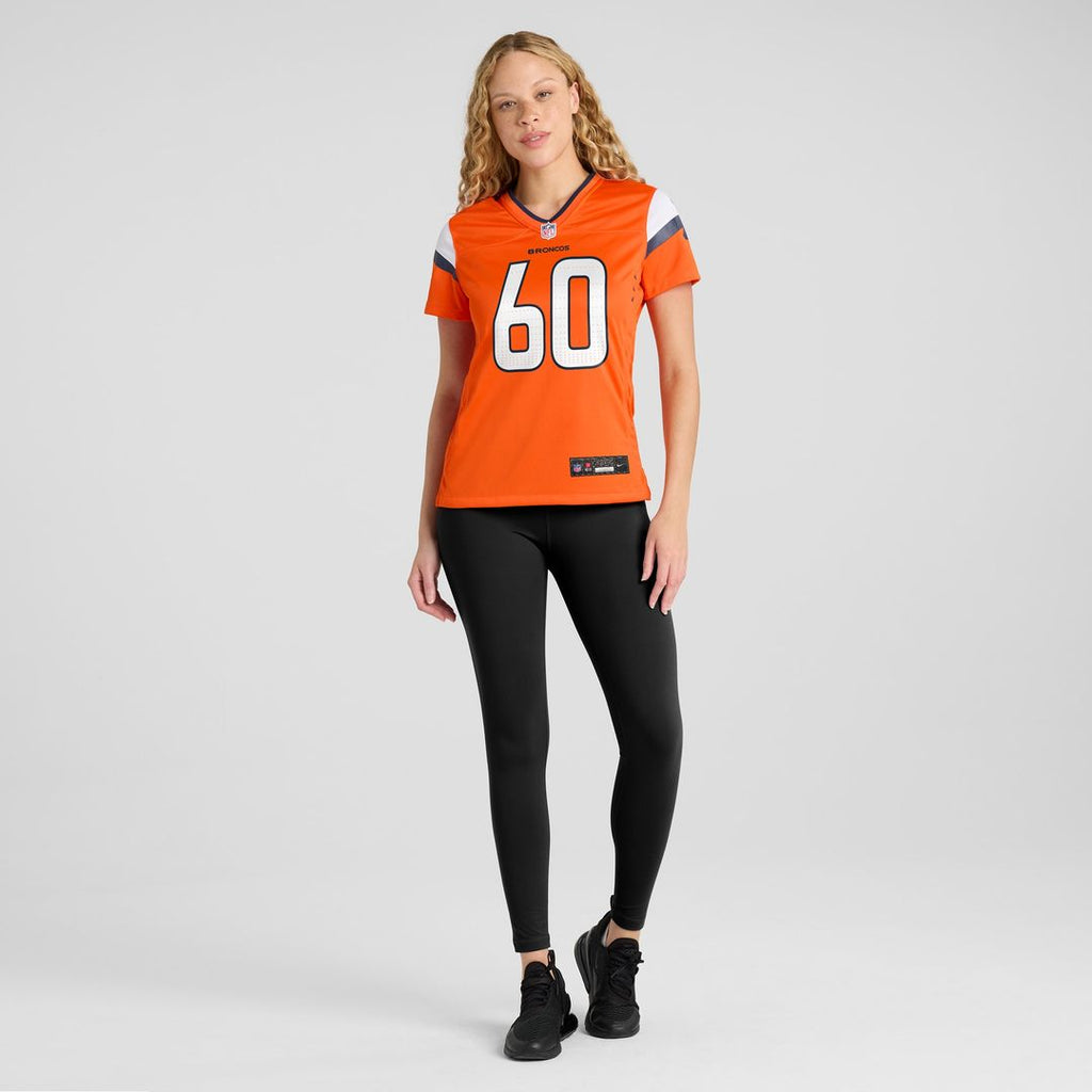 Luke Wattenberg Denver Broncos Nike Women's Team Game Jersey -  Orange