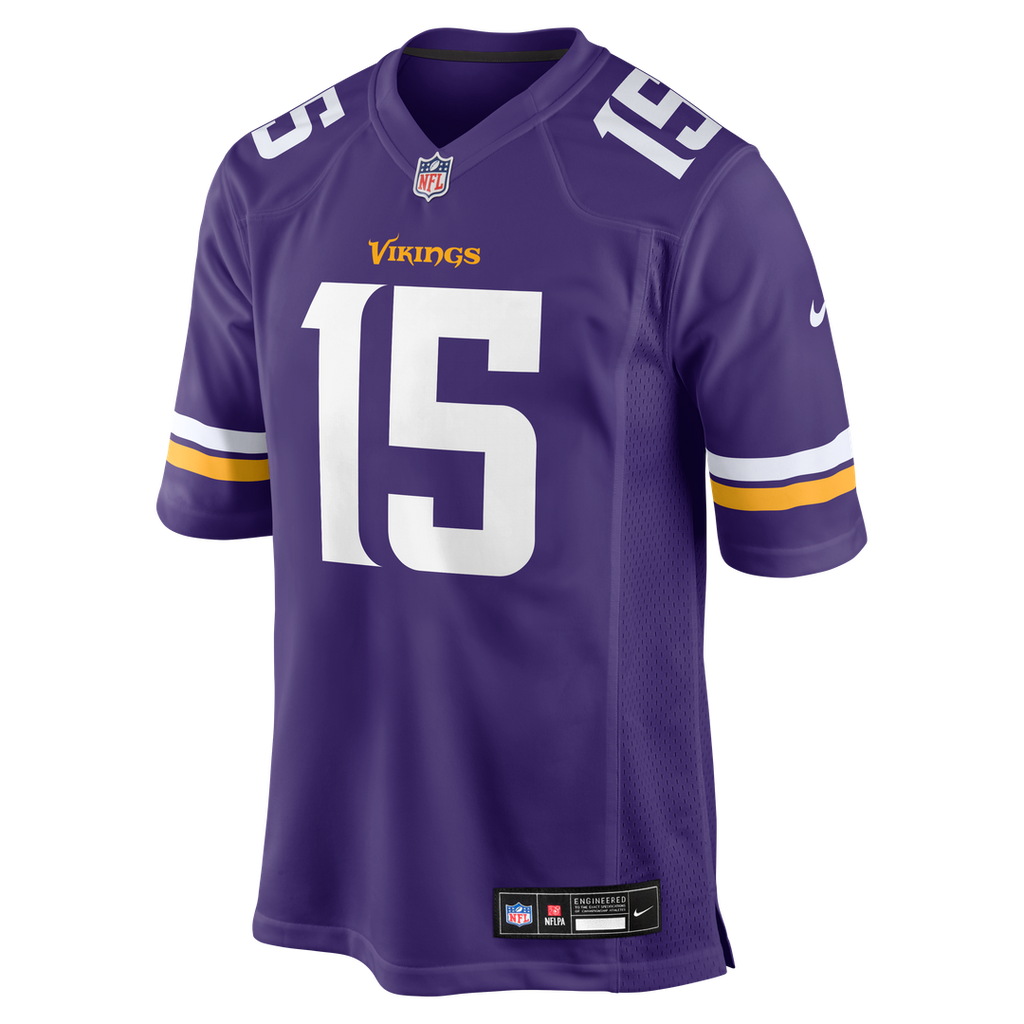 Dallas Turner Minnesota Vikings Nike  Player Game Jersey - Purple