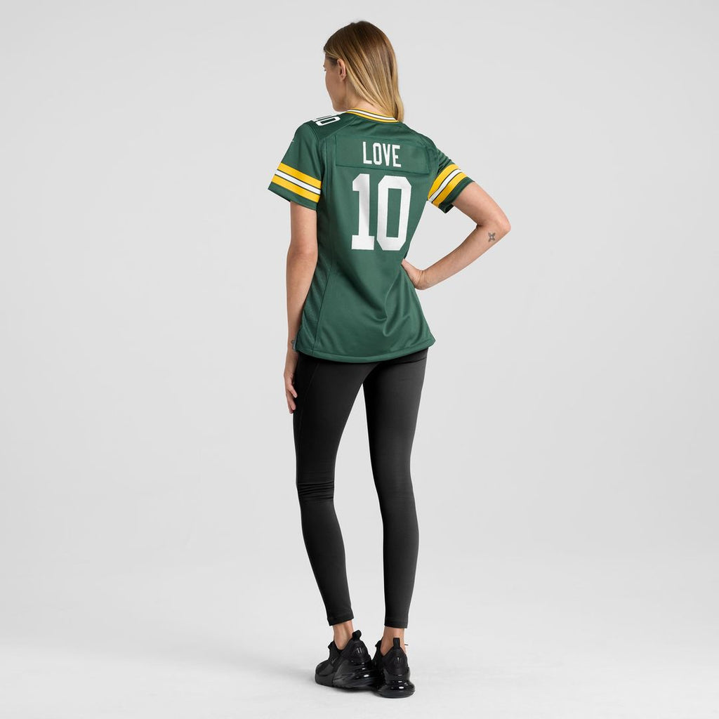 Jordan Love Green Bay Packers Nike Women's Game Jersey - Green