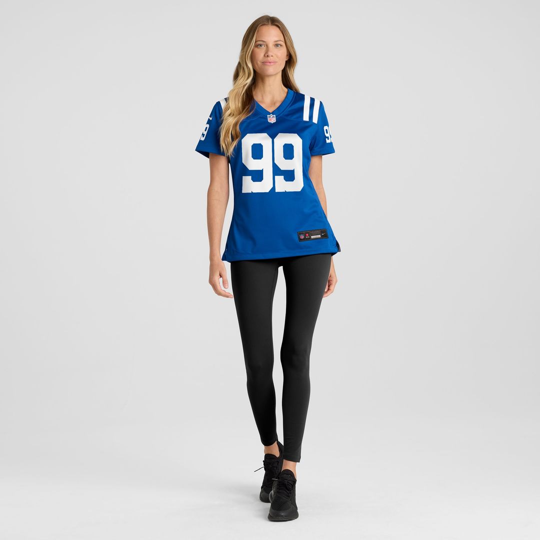 DeForest Buckner Indianapolis Colts Nike Women's Indiana Nights Alternate Game Jersey - Royal