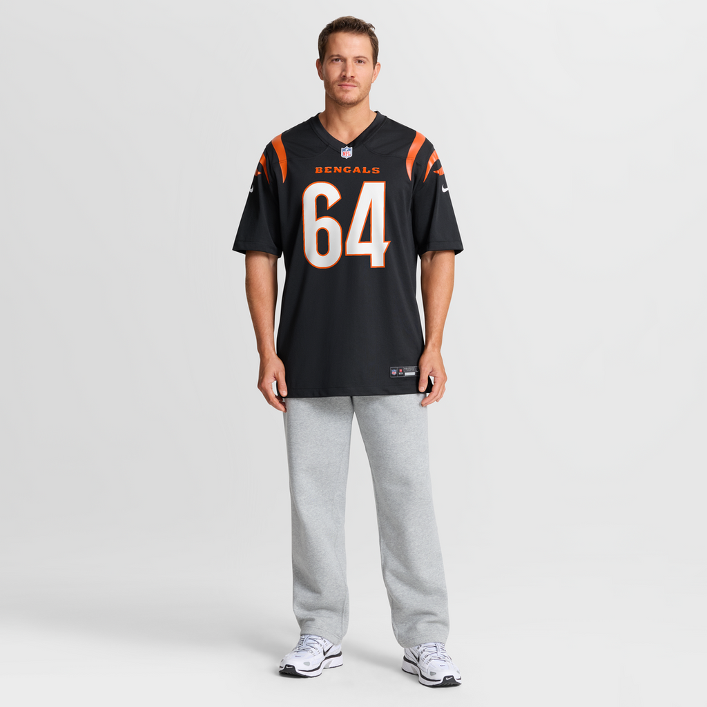 Ted Karras Cincinnati Bengals Nike Game Player Jersey - Black