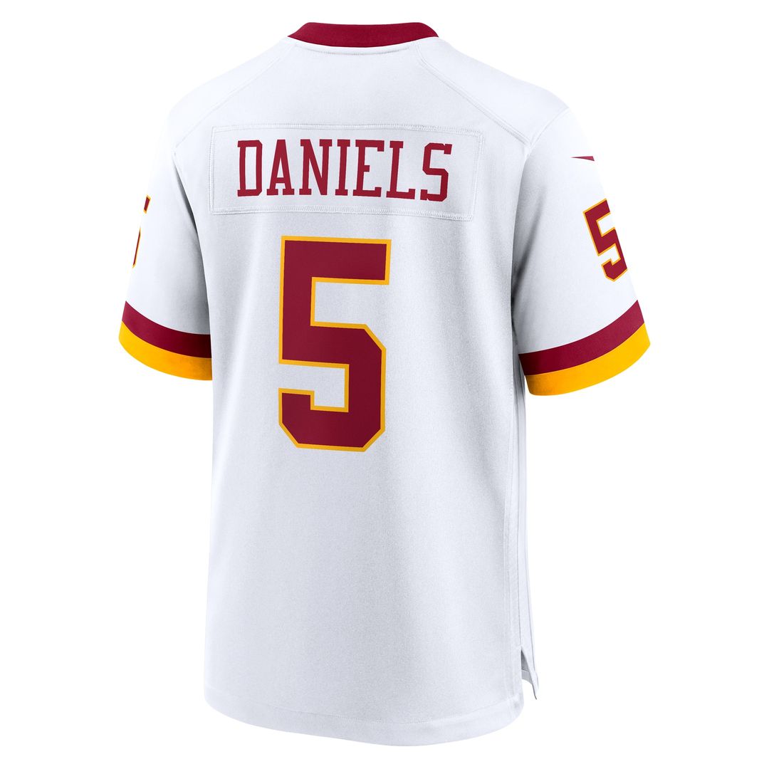 Jayden Daniels Washington Commanders Nike Game Jersey - Burgundy