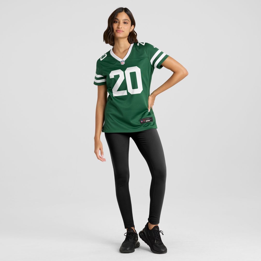 Breece Hall New York Jets Nike Women's Alternate Game Jersey - Legacy Black