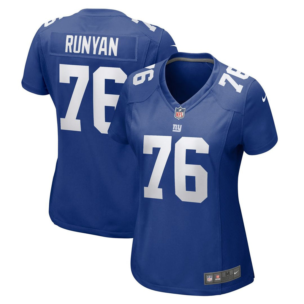 Jon Runyan New York Giants Nike Women's  Game Jersey -  Royal