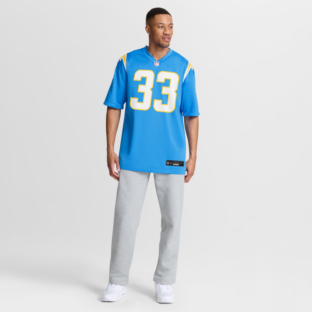 Derwin James Los Angeles Chargers Nike Game Player Jersey - Powder Blue