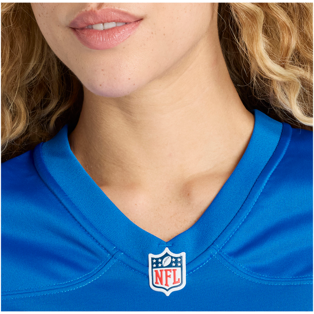 Larry Borom Detroit Lions Nike Women's Team Game Jersey -  Blue