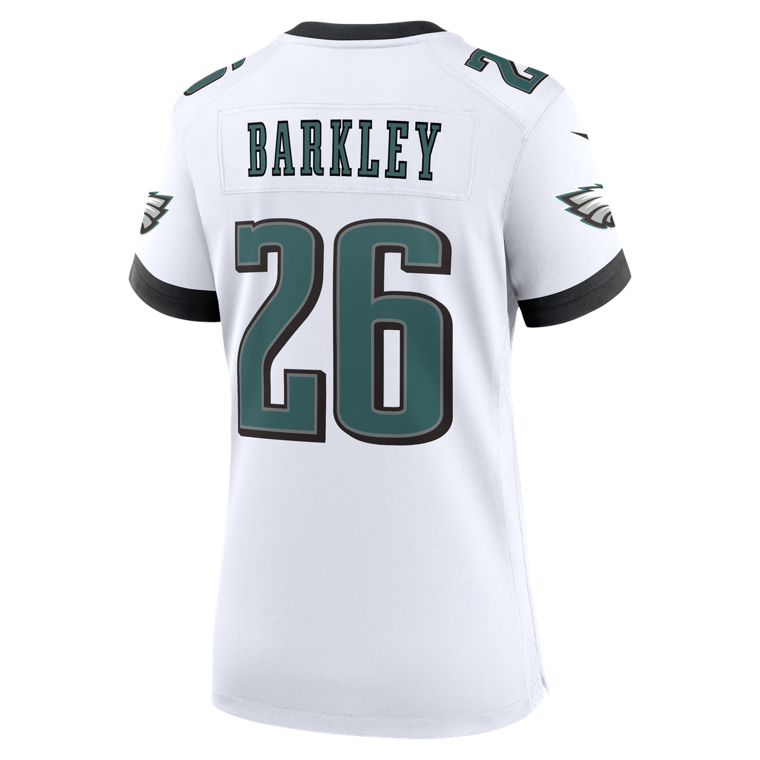 Saquon Barkley Philadelphia Eagles Nike Women's Game Jersey -  White