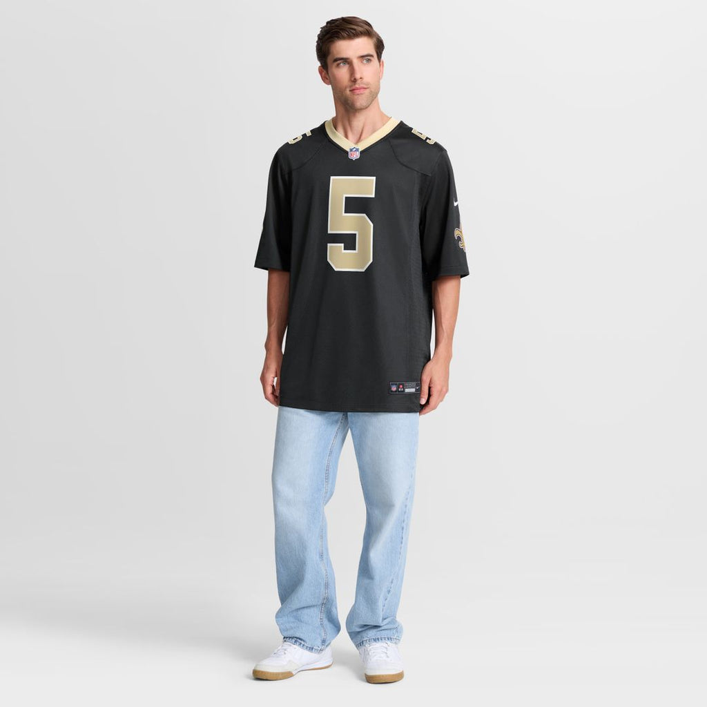 Kendre Miller New Orleans Saints Nike Team Game Jersey -  Black
