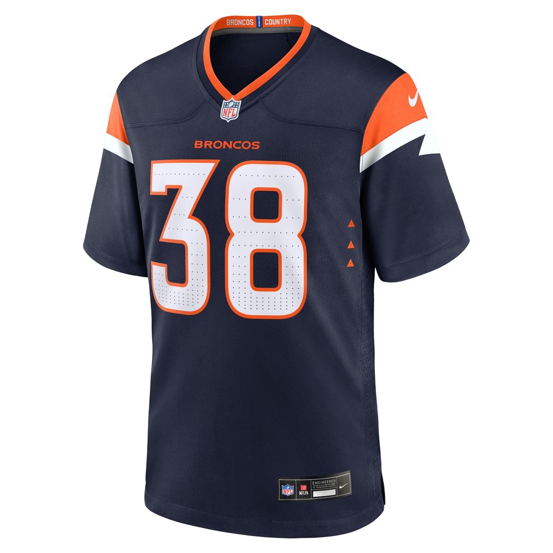 Jaleel McLaughlin Denver Broncos Nike Game Jersey -  White