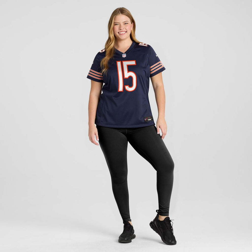 Rome Odunze Chicago Bears Nike Women's Game Jersey -  Navy