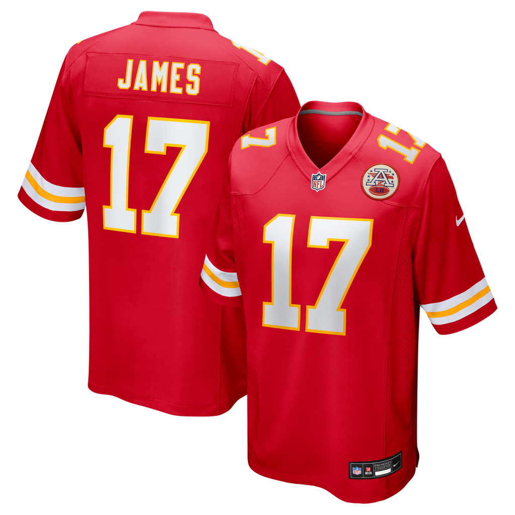 Richie James Kansas City Chiefs Nike Game Jersey - Red