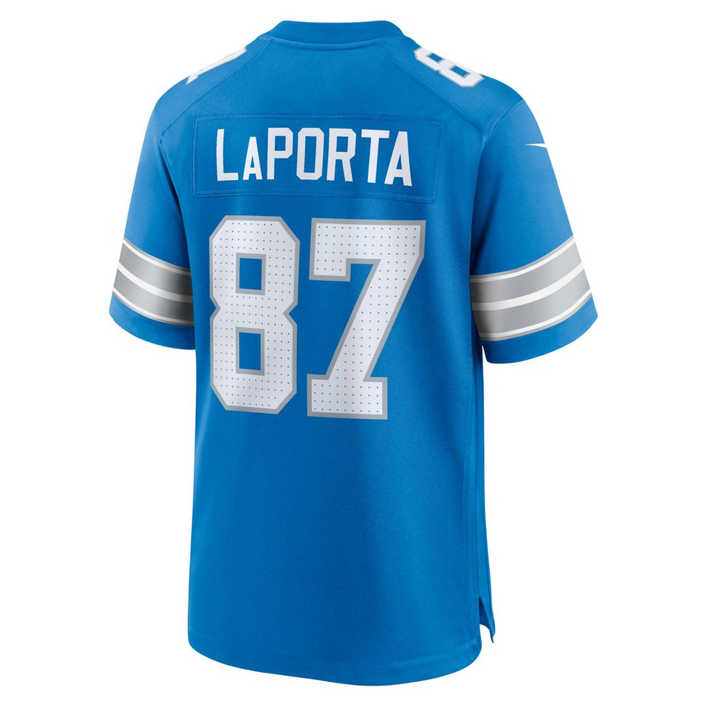 Sam LaPorta Detroit Lions Nike White Game Jersey -  White