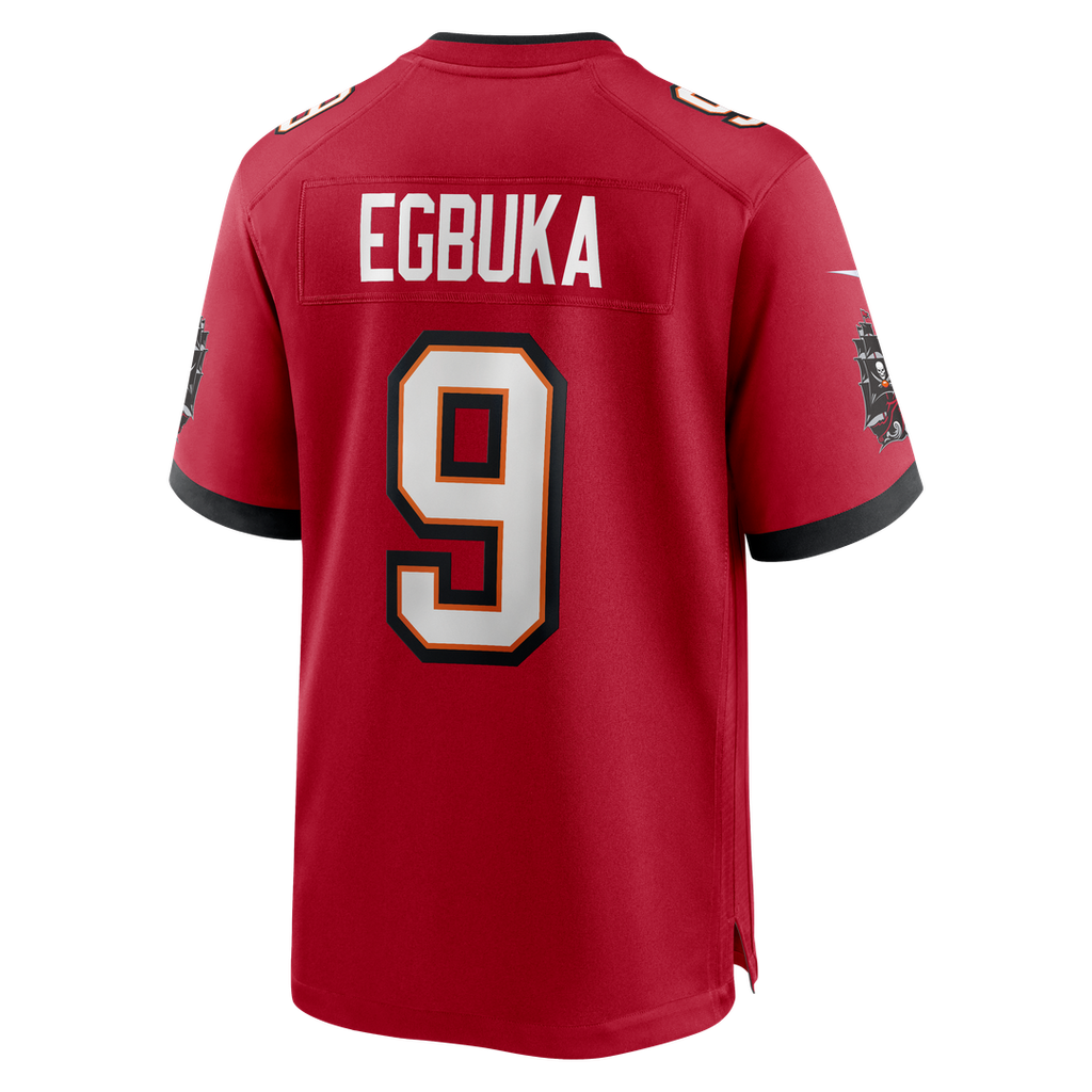 Emeka Egbuka Tampa Bay Buccaneers Nike  Team Game Jersey - Red