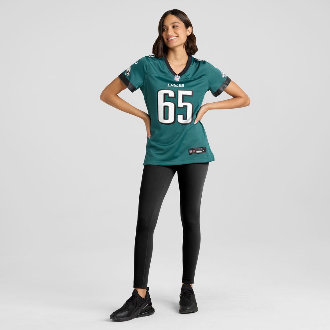 Lane Johnson Philadelphia Eagles Nike Women's Alternate Game Jersey - Kelly Green