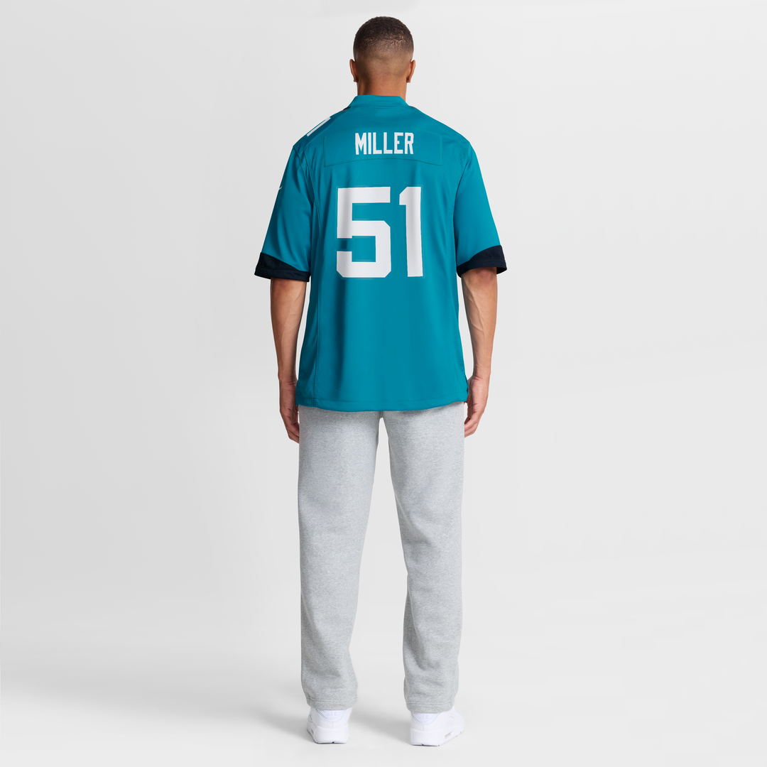 Ventrell Miller Jacksonville Jaguars Nike  Game Jersey -  Teal