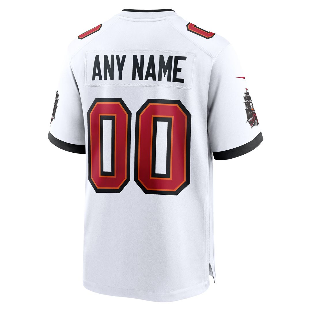 Tampa Bay Buccaneers Nike Alternate Custom Game Jersey - Pewter