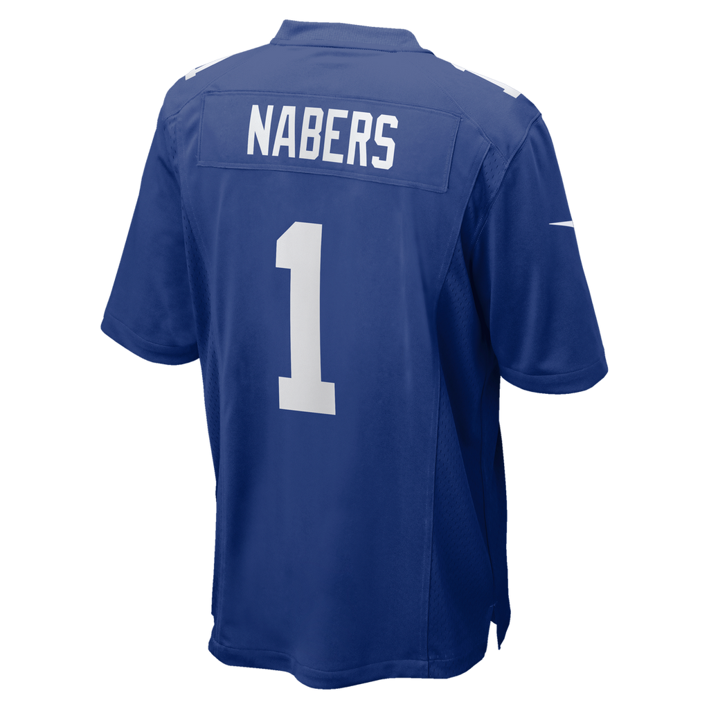 Malik Nabers New York Giants Nike  Player Game Jersey - Royal