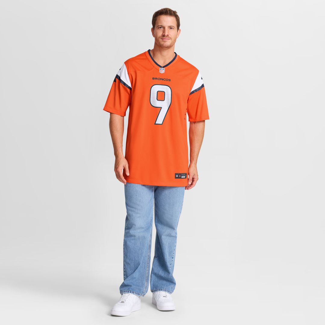 Talanoa Hufanga Denver Broncos Nike Team Game Jersey -  Orange